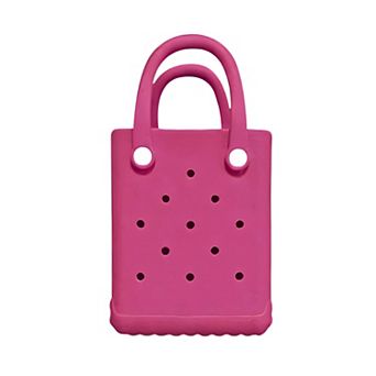 Rubber Tote Bag Mini Beach Pool Travel Washable