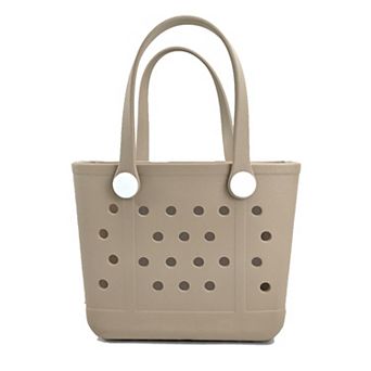 Small Beach Tote Bag Portable Mini Rubber Waterproof Sports