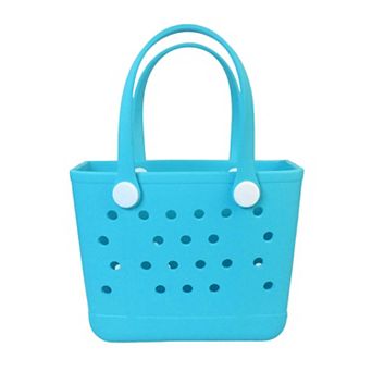 Small Beach Tote Bag Portable Mini Rubber Waterproof Sports