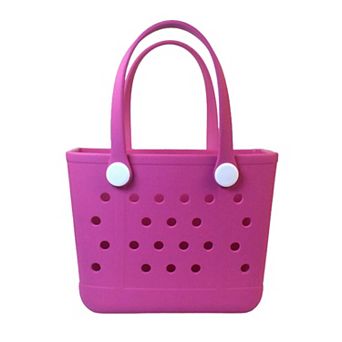 Small Beach Tote Bag Portable Mini Rubber Waterproof Sports