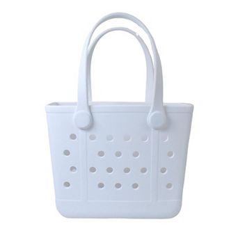 Small Beach Tote Bag Portable Mini Rubber Waterproof Sports