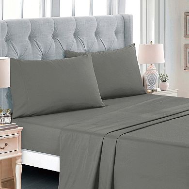 Grey and Black Comforter Set with Sheets