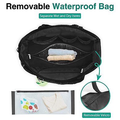 Quilted Tote Crossbody Bag