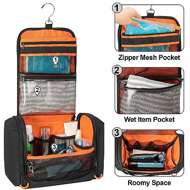 Men's Hanging Toiletry Bag Travel Kit
