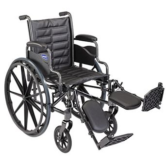 Invacare Tracer (EX2) Wheelchair for Adults Standard Folding (20" Seat) with Legrests & Desk Arms