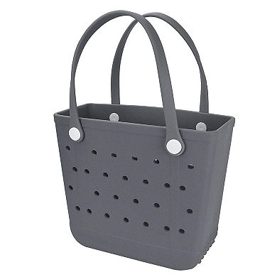 Rubber Beach Tote Waterproof Open Bag