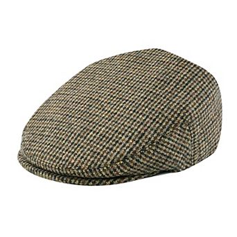 Men's Tweed Newsboy Ivy Cap Golf Flat Hat