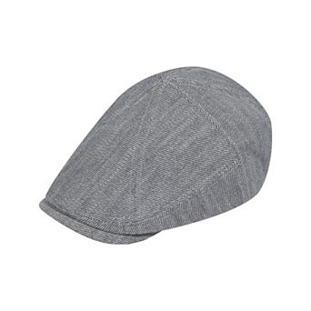 Men Newsboy Cap Cotton Flat Ivy Cabbie Hat Size L