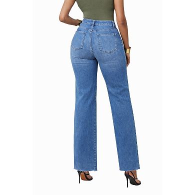 Women Loose Fit Denim Jeans