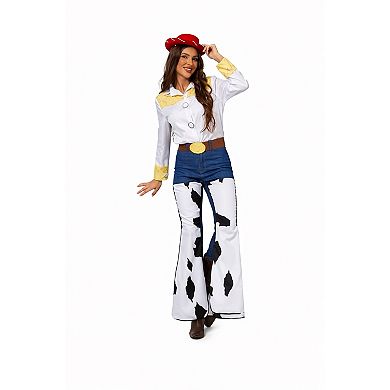 Women Cow Print Casual Costume Pants
