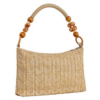 Straw Beach Bag Women Shoulder Summer Handbag
