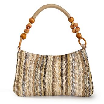 Straw Beach Bag Women Shoulder Summer Handbag