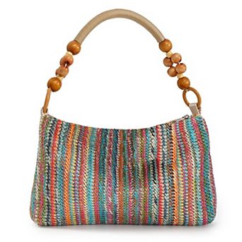 Straw Beach Bag Women Shoulder Summer Handbag