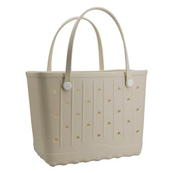 Large Rubber Beach Tote Waterproof Travel Bag