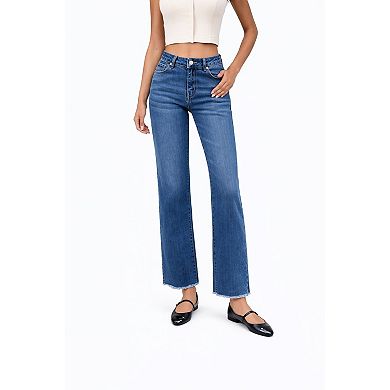 Women Casual Wide Leg Denim Jeans
