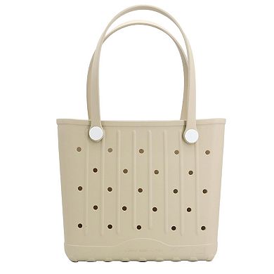 Rubber Beach Tote Bag Waterproof Outdoor Travel