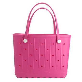 Rubber Beach Tote Bag Waterproof Outdoor Travel