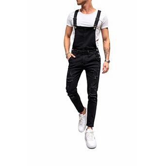 Women Fitted Bib Denim Overalls