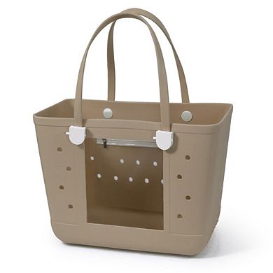 Small Rubber Beach Bag Waterproof Sandproof Tote