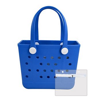 Small Rubber Beach Bag Waterproof Sandproof Tote