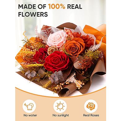 Preserved Rose Bouquet Birthday Gift for Women