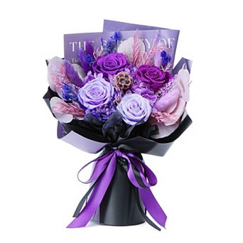 Preserved Rose Bouquet Birthday Gift for Women