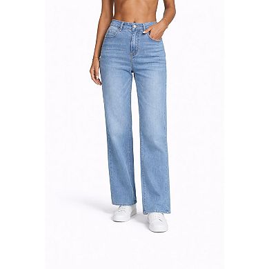 Women Trendy Loose Fit Denim Jeans