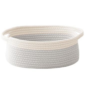 Woven Rope Storage Basket with Handles