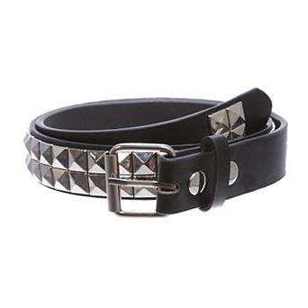 Snap punk rock trend rivet leather belt