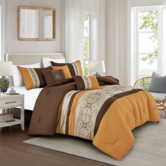 Burnt Orange Comforter Set