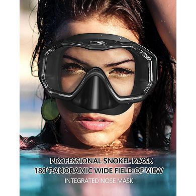 Swim Goggles Nose Cover Anti-fog Mask Adults