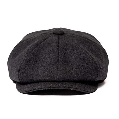 Men Tweed Newsboy Cabbie Cap