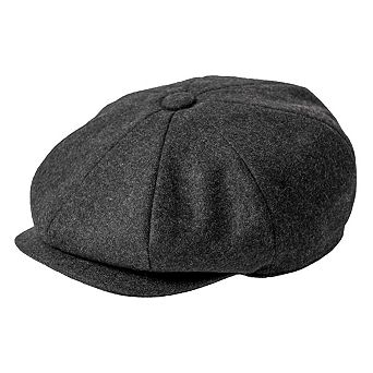 Men Tweed Newsboy Cabbie Cap