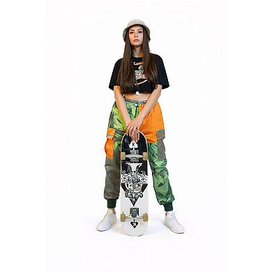 Women Casual Cargo Pocket Pants