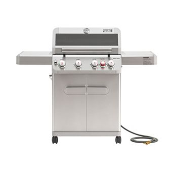 Mesa 415BZNG Stainless Natural Gas Grill with Broil-Zone and Glass Clearview