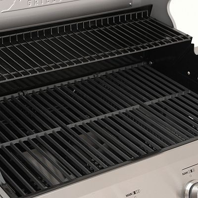 Mesa 415BZNG Stainless Natural Gas Grill with Broil-Zone and Glass