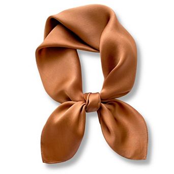 Mulberry Silk Square Scarf — Lightweight Square Scarf, Women's Neck and Hair Accessory