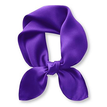 Mulberry Silk Square Scarf — Lightweight Square Scarf, Women's Neck and Hair Accessory