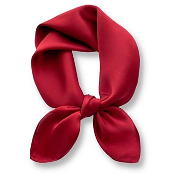 Mulberry Silk Square Scarf — Lightweight Square Scarf, Women's Neck and Hair Accessory