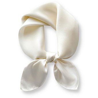 Mulberry Silk Square Scarf — Lightweight Square Scarf, Women's Neck and Hair Accessory