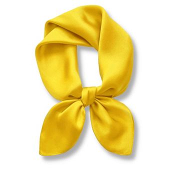 Mulberry Silk Square Scarf — Lightweight Square Scarf, Women's Neck and Hair Accessory