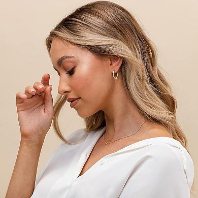 Inside Out Hoop Earrings
