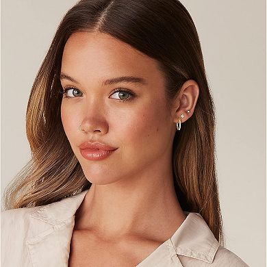 Inside Out Hoop Earrings