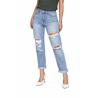 Women Cropped Stretch Denim Jeans