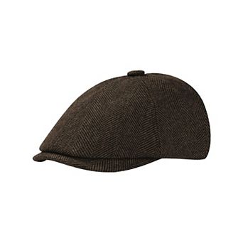 Men's Newsboy Flat Driving Winter Cap
