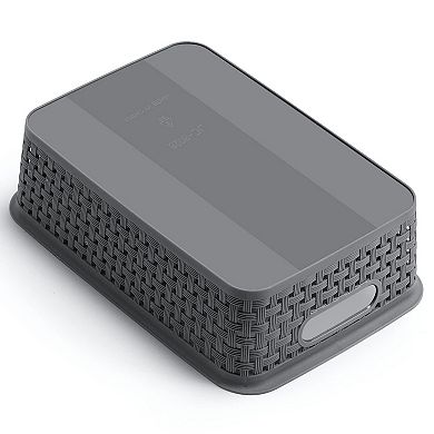 8 Pack Plastic Storage Baskets Small Pantry Organization Bins Household Organizers Gift Basket