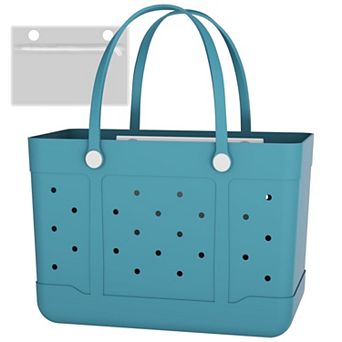 Rubber Beach Bag Waterproof Tote Outdoor Pool Sports Boat