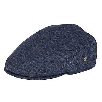 Men's Herringbone Flat Ivy Newsboy Cap