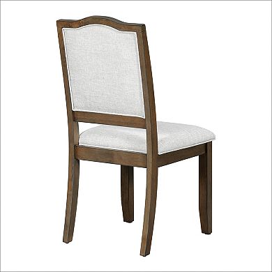 Pnronnc 4pcs Dining Chairs Upholstered Wingback Chairs Home Office Chair Reception Chair
