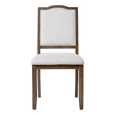 Pnronnc 4pcs Dining Chairs Upholstered Wingback Chairs Home Office Chair Reception Chair